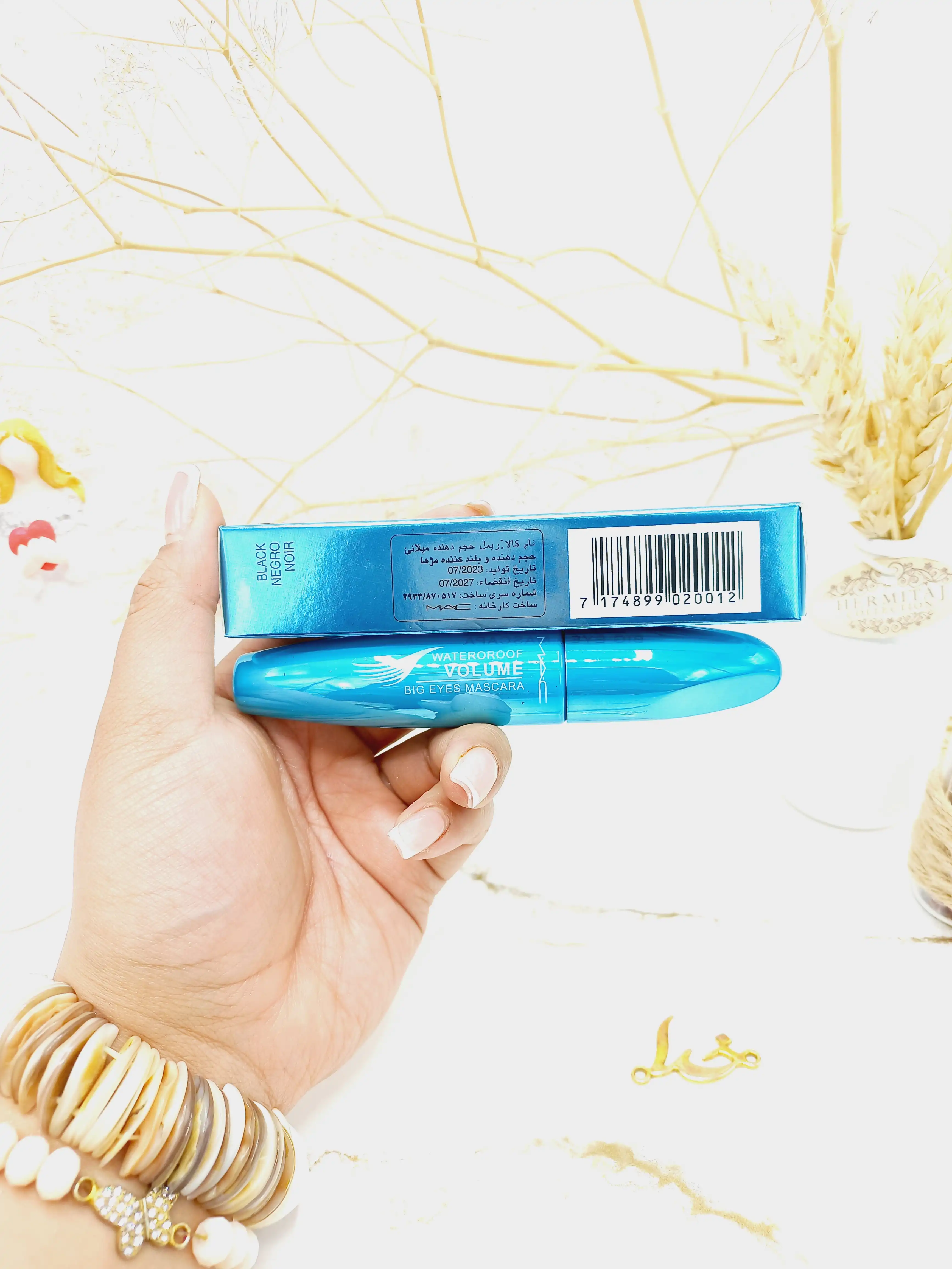 ریمل حجم دهنده و بلند کننده و ضد آب با کیفیت کد 816