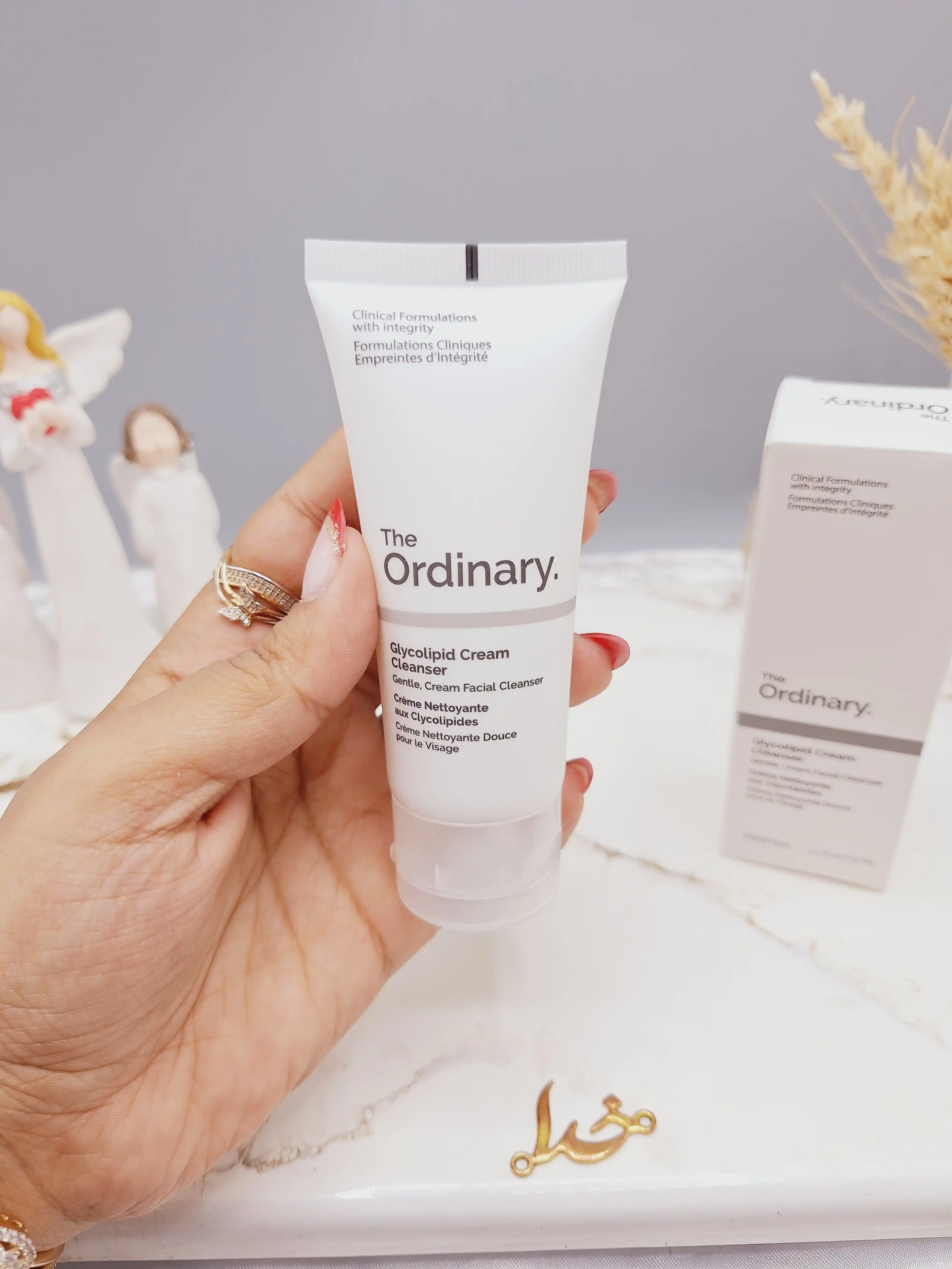پاک کننده ی صورت کرمی گلیکولیپید اوردینری 150میل|The ordinary Glycolipid cream facial cleanser150ml کد 43210