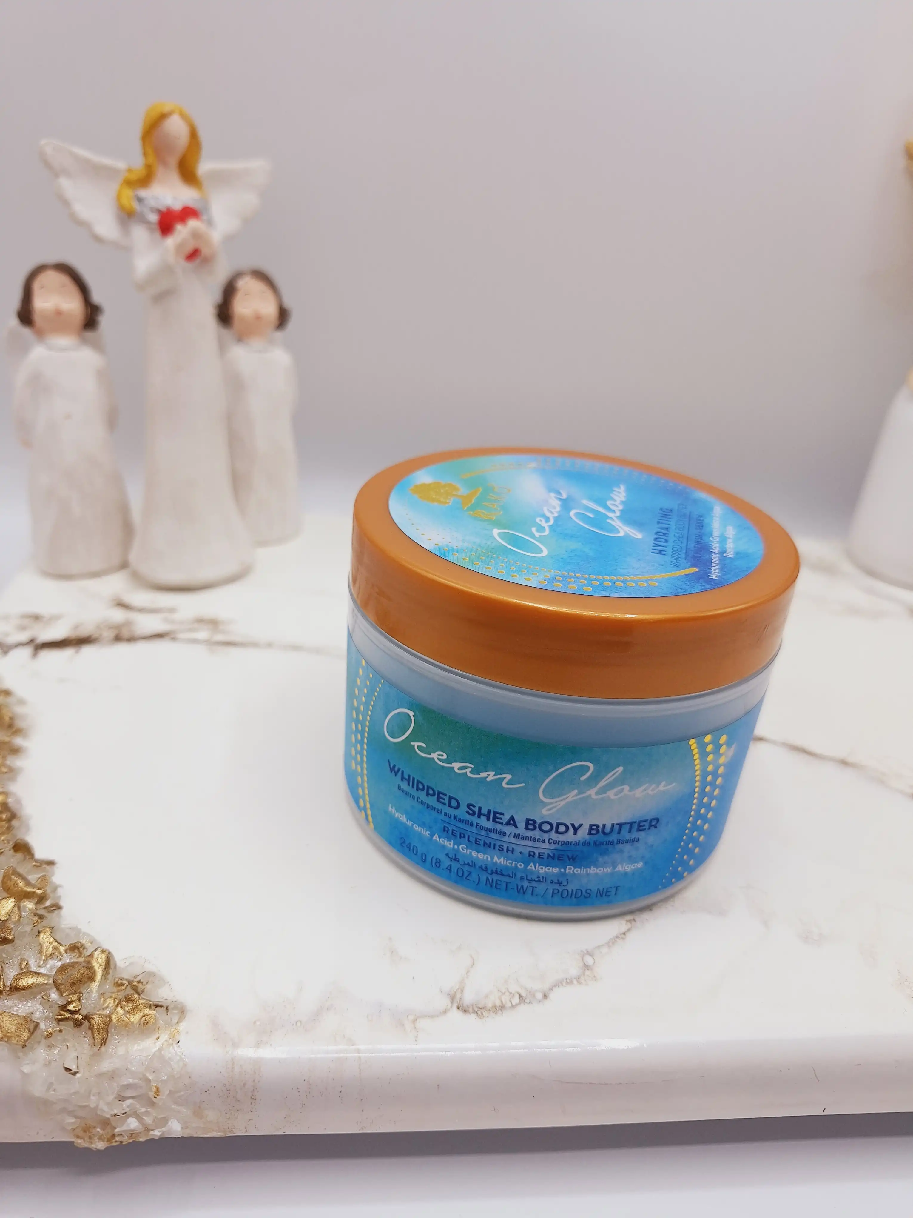 کره بدن با رایحه هیارونیک اسید برند راکو کد 1329