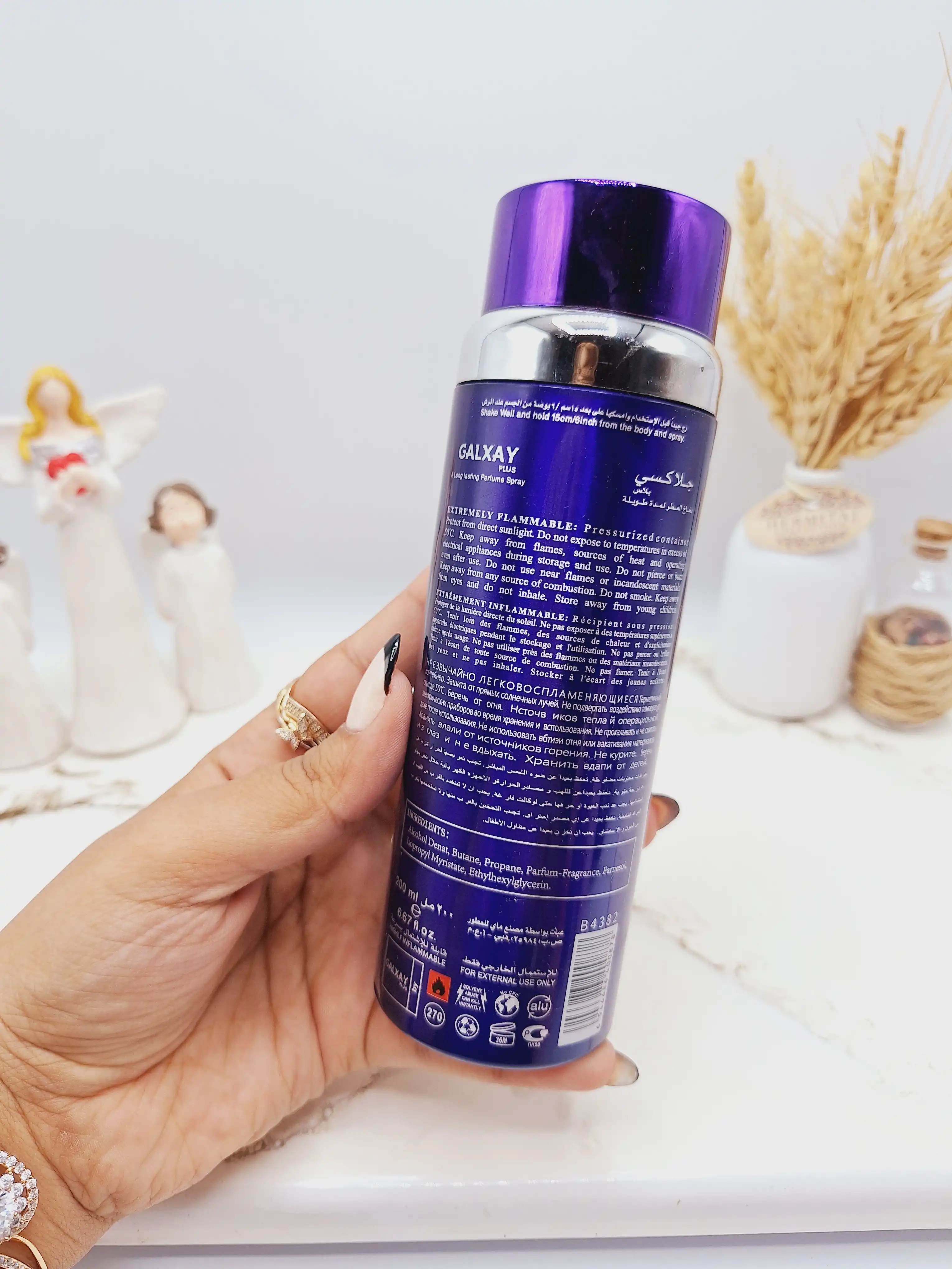 اسپری پرطرفدار گلکسی G2 مشکی کد 0878