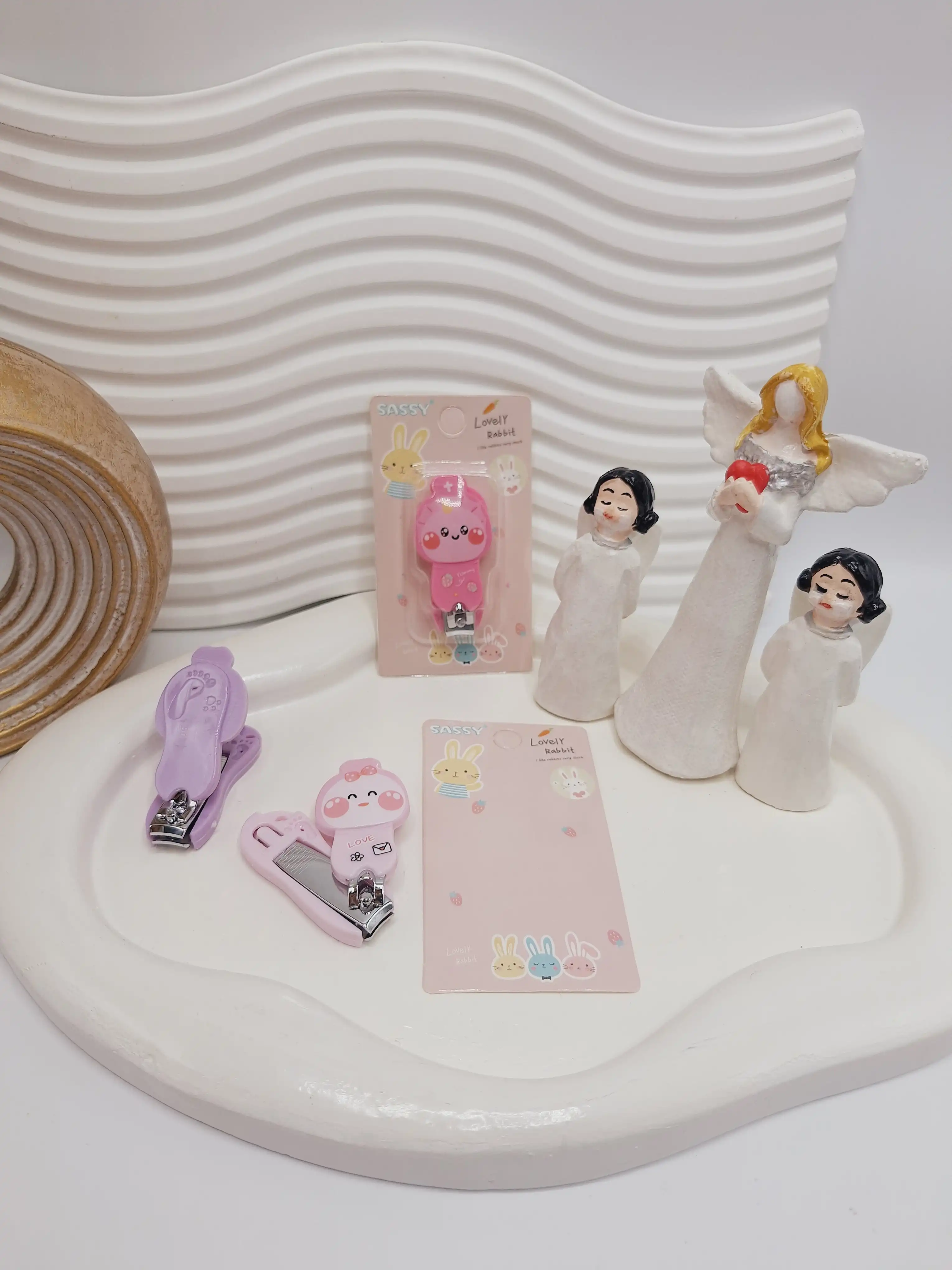 ناخن گیر بچگانه سایز کوچک طرح عروسکی کد 2354