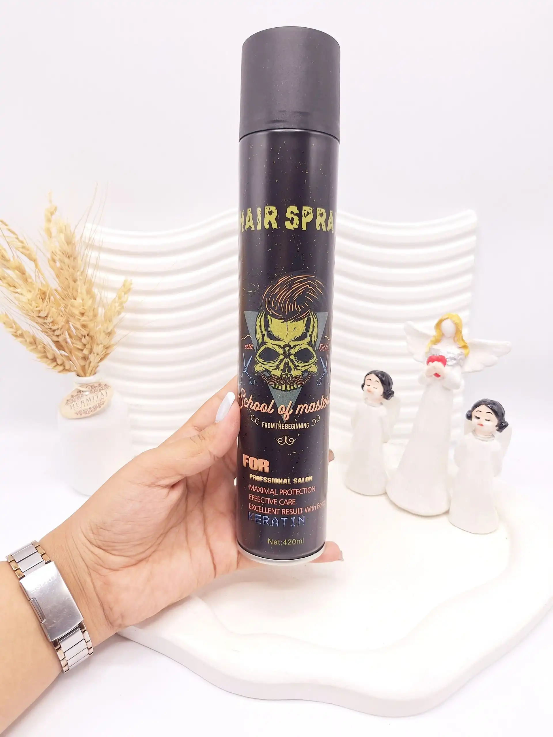 تافت مو مردانه HAIR SPRAY حجم 420 میل کد 7910