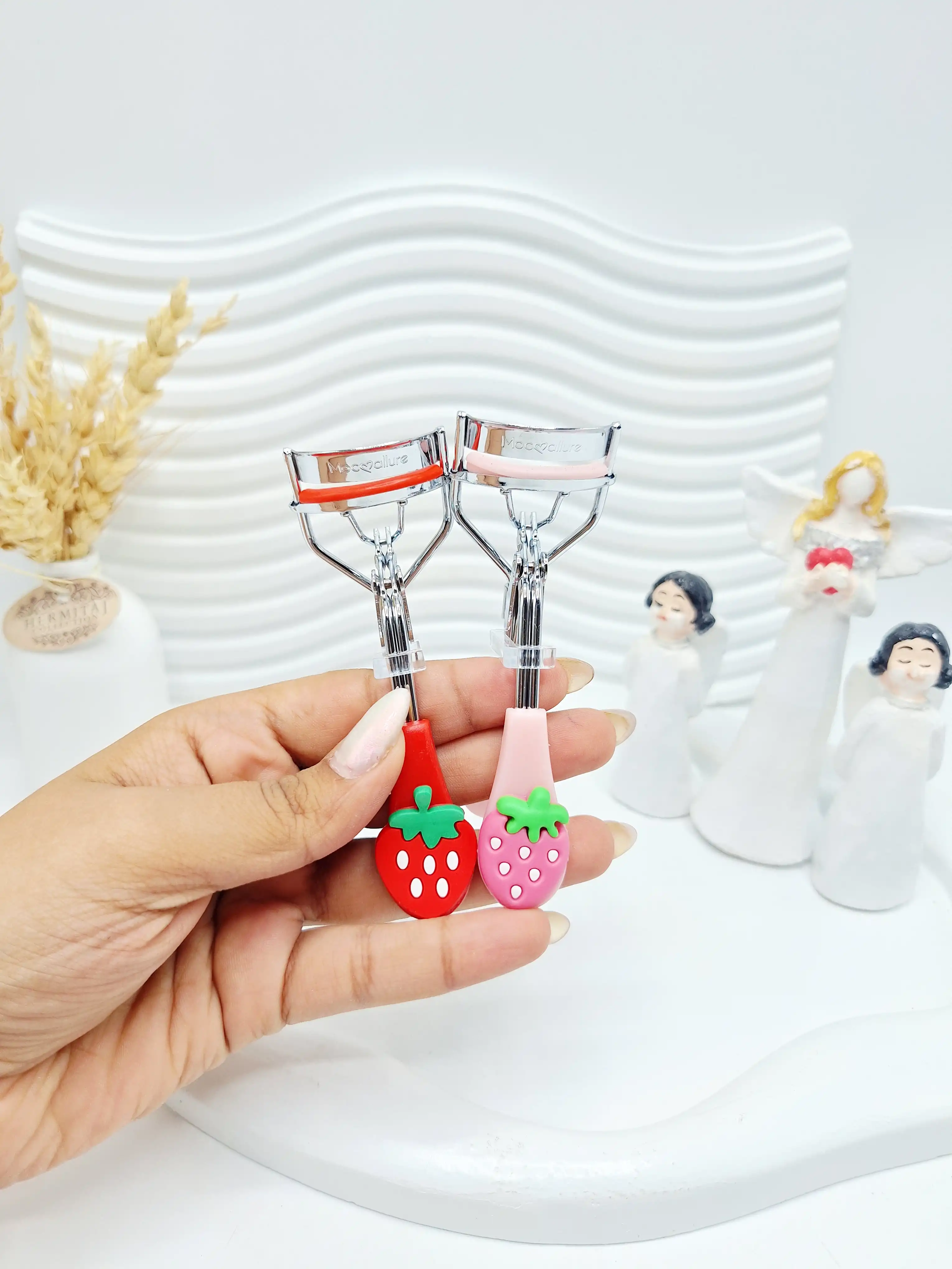 فرمژه با کیفیت طرح توت فرنگی برند موکالره کد 4570